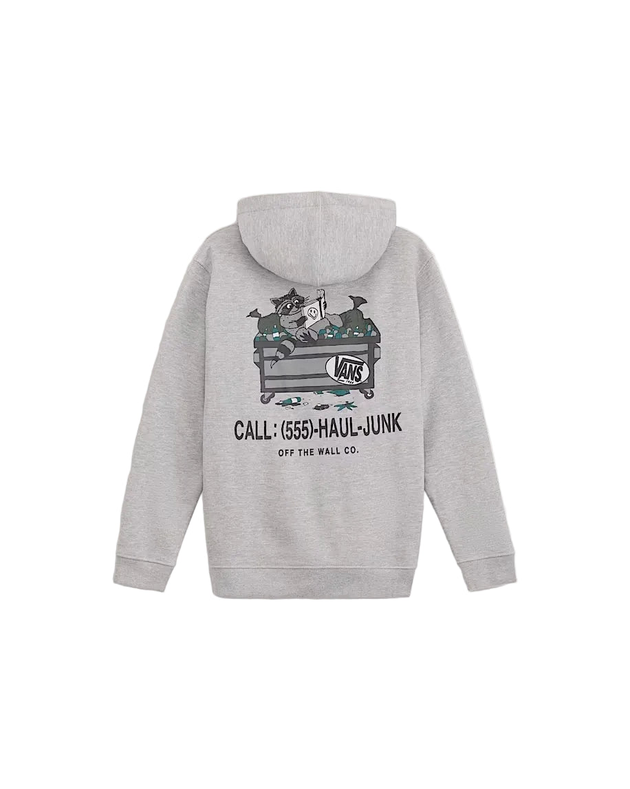 vn000w87
VANS CHANDAIL À CAPUCHON FULL ZIP DUMPSTER RACCOON - ENFANT - CEMENT HEATHER
