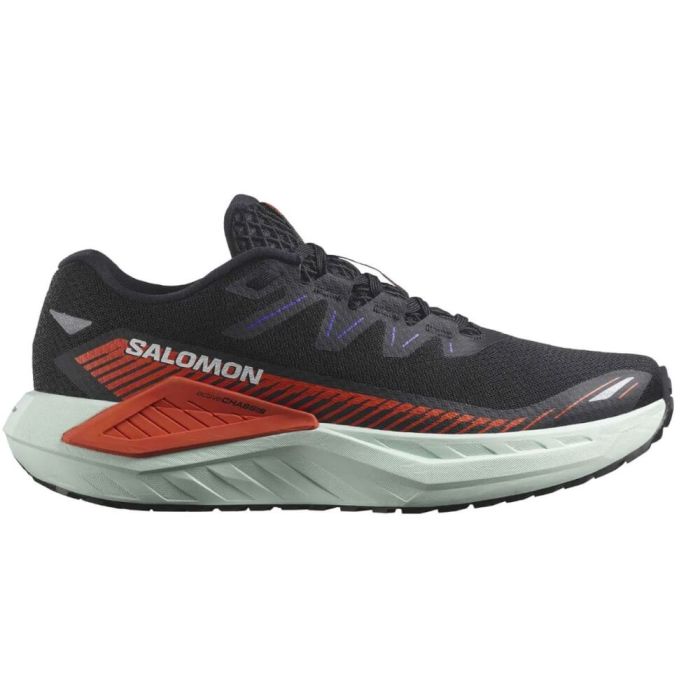 l47563500  Salomon Chaussures De course DRX FEDY GRVL - Homme - BLACK/CHERT/BAY