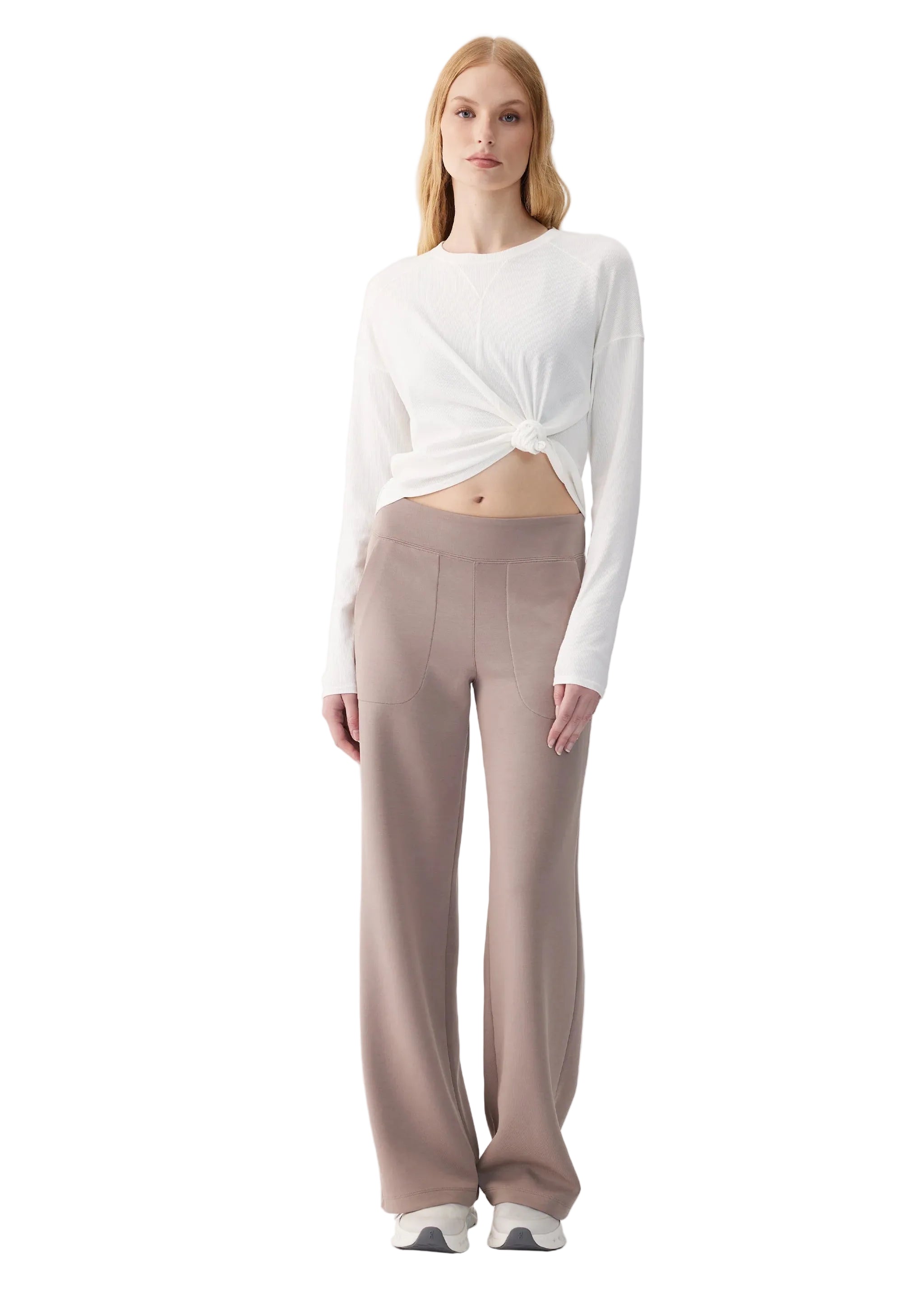  lsw4825
LOLË PANTALON FLOW WINE - FEMME - PEBBLE