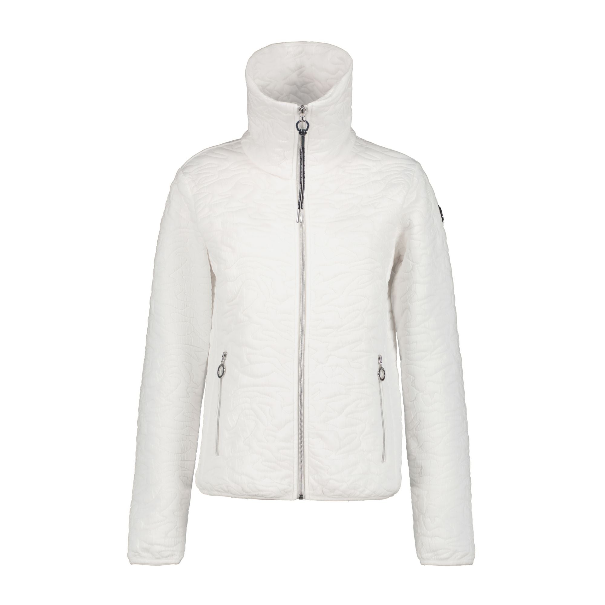 Luhta Chandail Full Zip Emienne - Femme  lu5-35236-334l - OPTIC WHITE