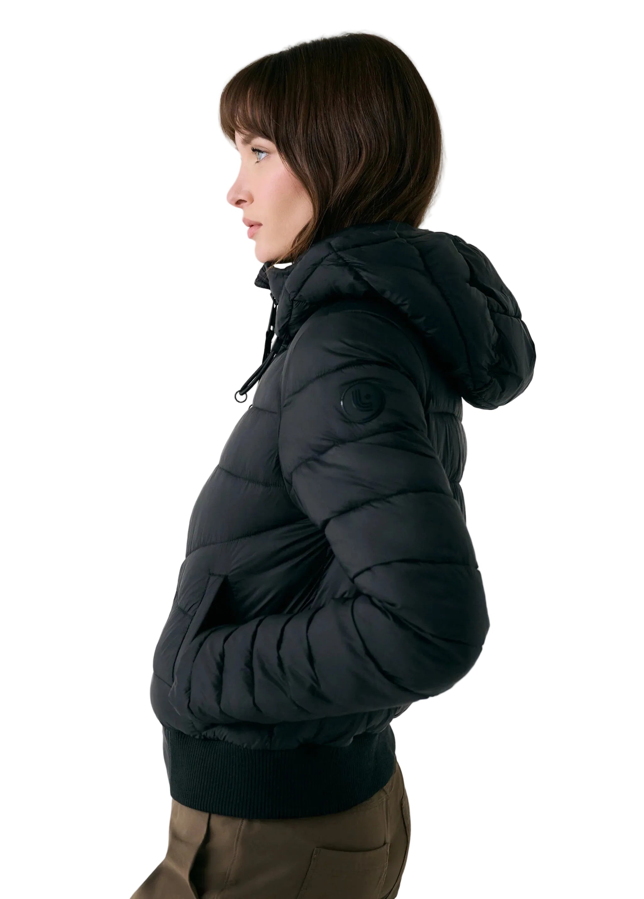 LOLË VESTE À CAPUCHON ISOLÉE ELI BOMBER - FEMME