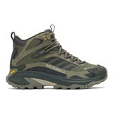 j037979  Merrell Bottes De Randonnée Moab Speed 2 Mid GORE-TEX - Homme - OLIVE