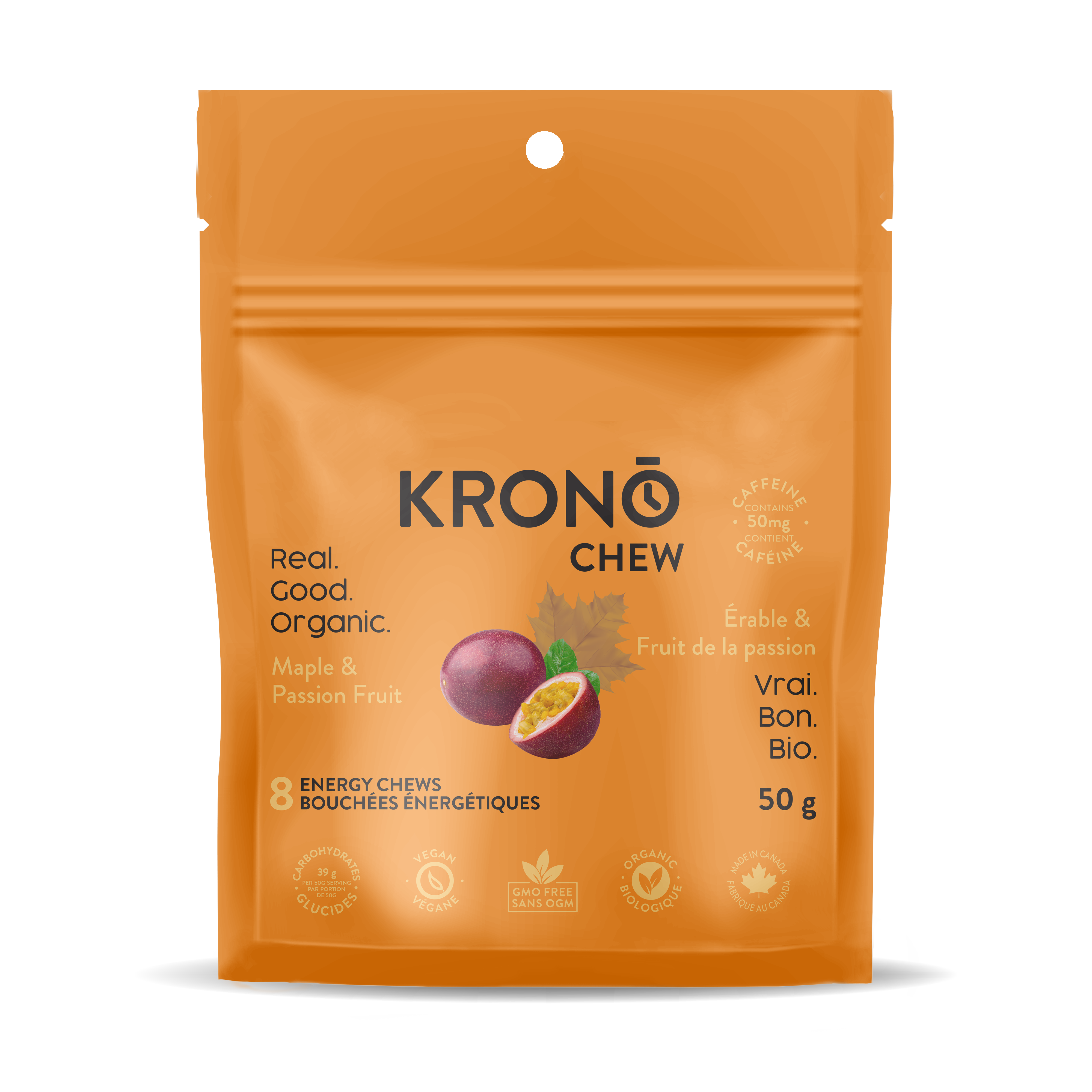 847589074592
KRONO BOUCHÉES ÉNERGÉTIQUE ÉRABLE / FRUIT DE LA PASSION - ASSORTIE