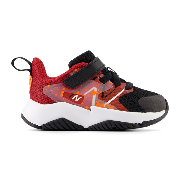 New Balance Chaussures Rave Run V2 Bungee Lace with Top Strap - Enfant  itravwb2 - BLACK TRUE RED