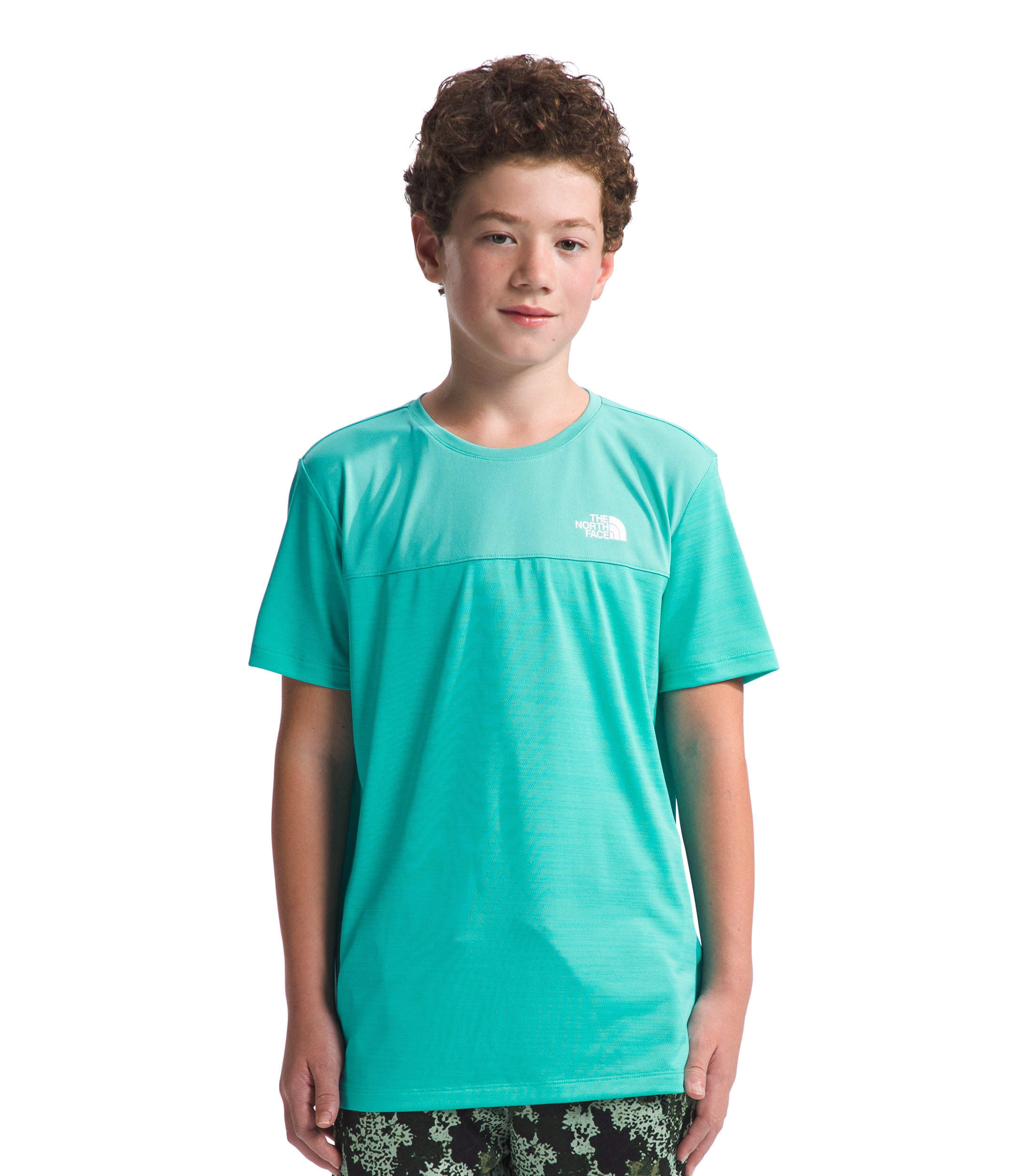 The North Face T-Shirt S/S Never Stop - Enfant  nf0a86tx - GEYSER AQUA