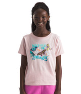 The North Face T-Shirt Graphic - Enfant  nf0a8a3y - PINKMOSS/NATURE IS MAGIC GRAPHIC