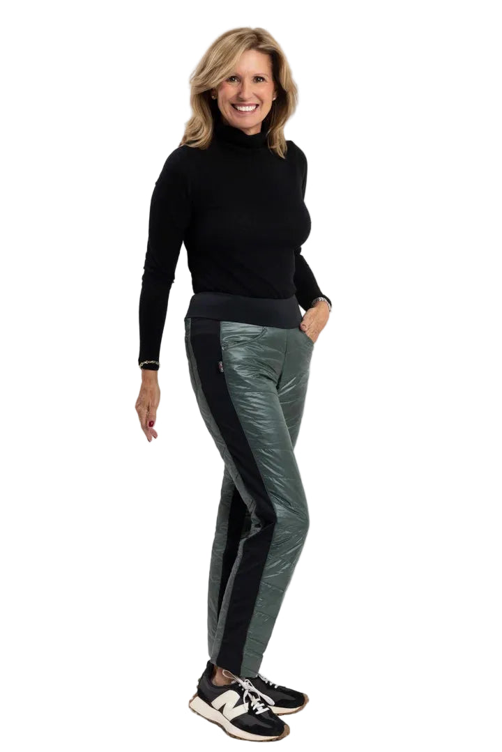 oh26304
OHSHO PANTALON MATELASSÉ NOEMI JEAN - FEMME - PINEGREEN
