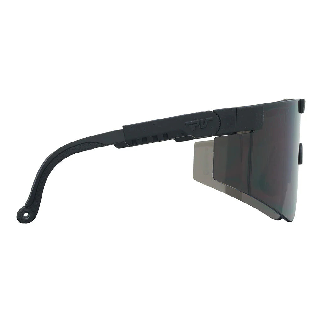 Pit Viper Lunettes De Soleil the Blacking out Original Wide(large) - Unisexe