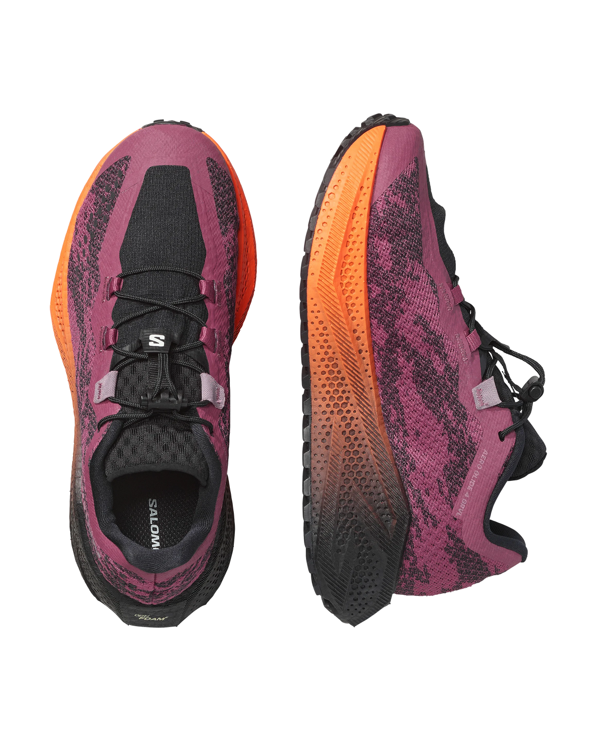 SALOMON CHAUSSURES DE COURSE SUR GRAVIER AERO GLIDE 4 - FEMME