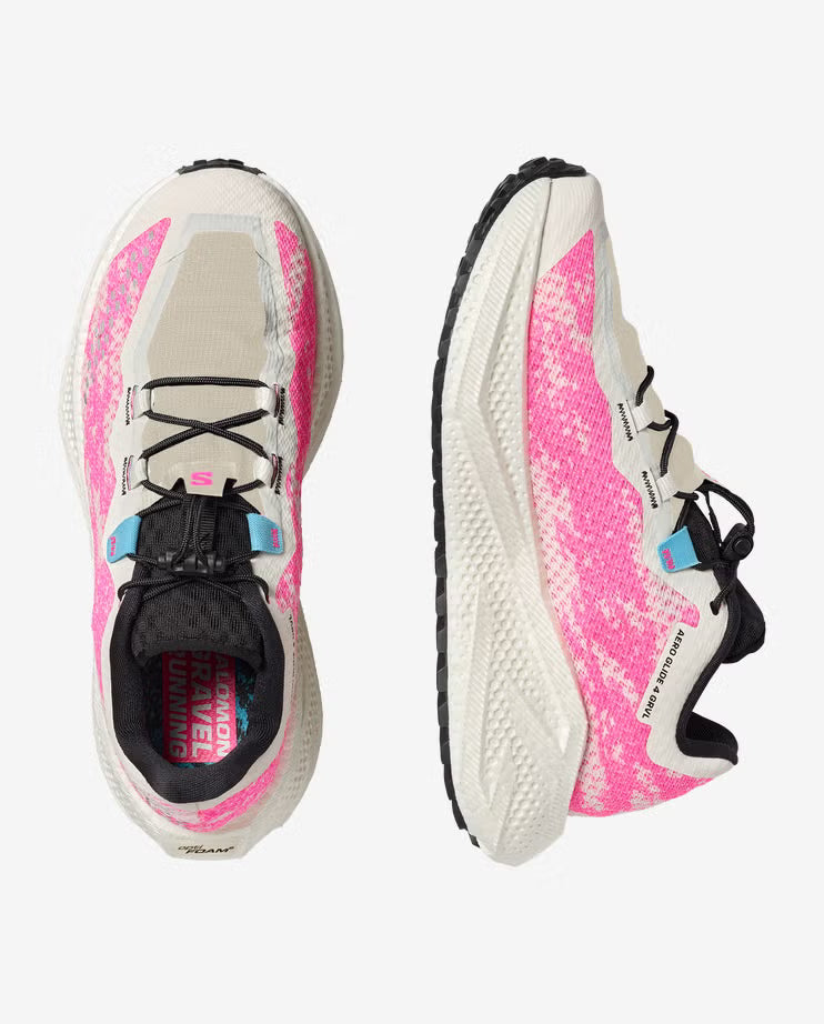 SALOMON CHAUSSURES DE COURSE SUR GRAVIER AERO GLIDE 4 GRVL - FEMME
