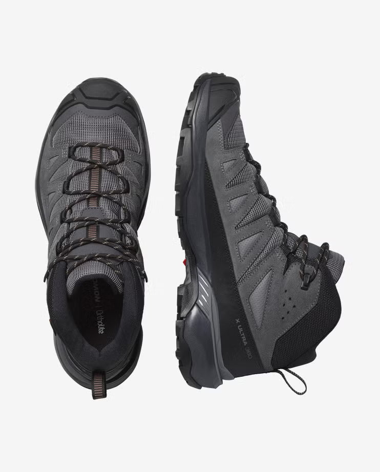 SALOMON BOTTES DE RANDONNÉE X ULTRA 360 LEATHER MID GORE-TEX - HOMME