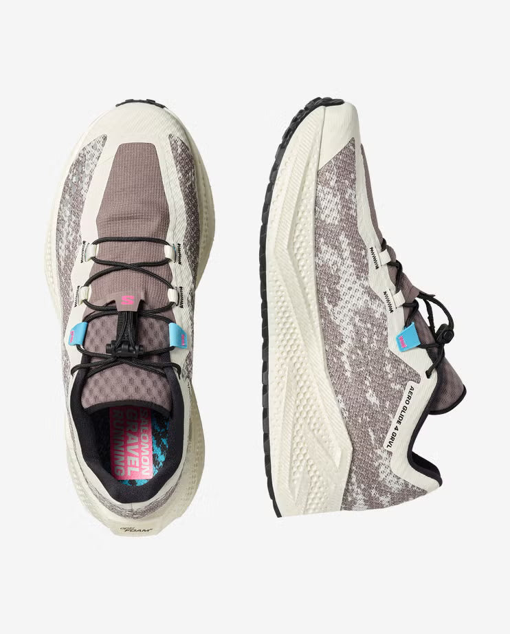 SALOMON CHAUSSURES DE COURSE SUR GRAVIER AERO GLIDE 4 GRVL - HOMME