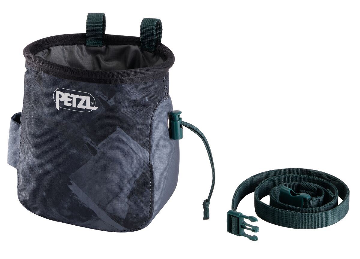 s039bb00
PETZL CHALK BAG SAKA - DARK GRAY