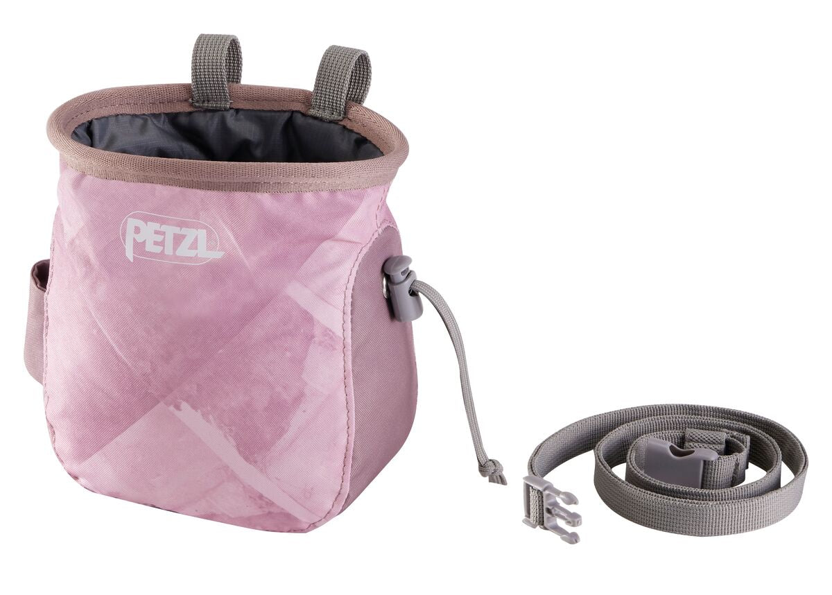 s039bb01
PETZL CHALK BAG SAKA - ROSE