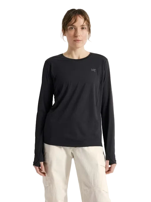 x000010245
ARC'TERYX CHANDAIL À MANCHES LONGUES SUNNA CREW - FEMME - NOIR