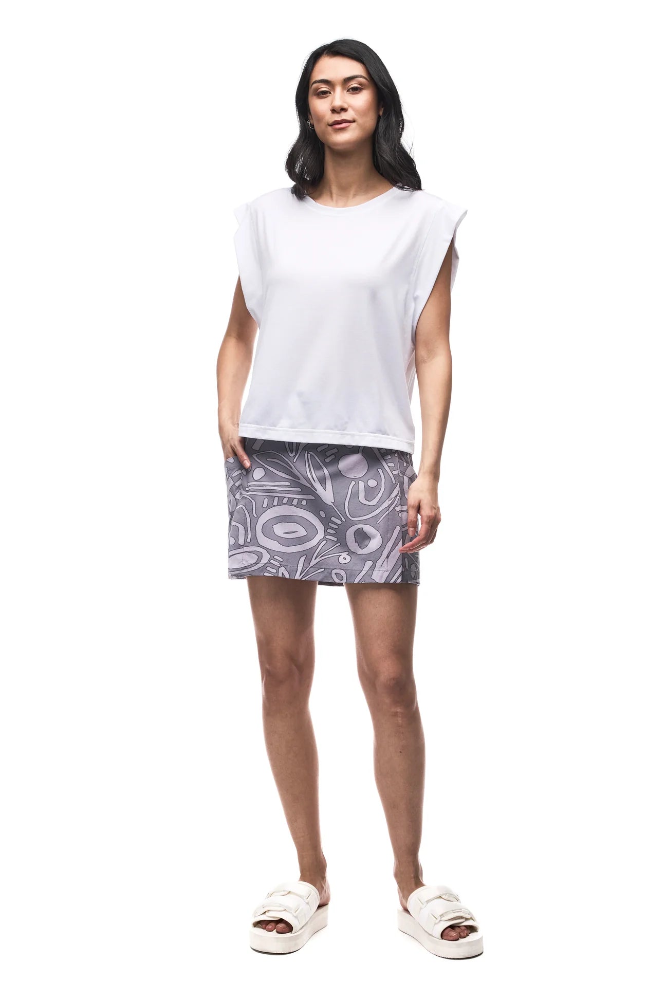 s26t0061
INDYEVA T-SHIRT FOREMA - FEMME - DAISY