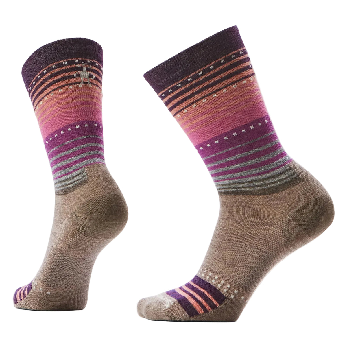 sw001999
SMARTWOOL BAS EVERYDAY STITCH STRIPE - FEMME - PURPULE ECLISPE