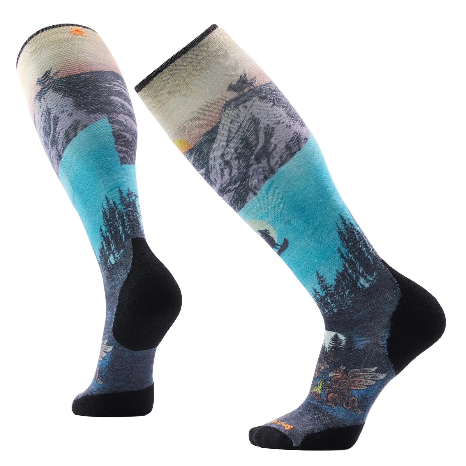 sw003124
SMARTWOOL BAS SKI TARGETED CUSHION WINTER PHASE PRINT OTC - HOMME - PURPLE DAWN/R13
