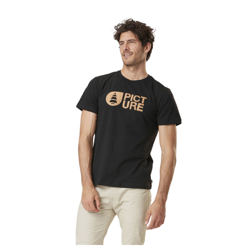 Picture T-Shirt Basement Cork - Homme mts952 noir