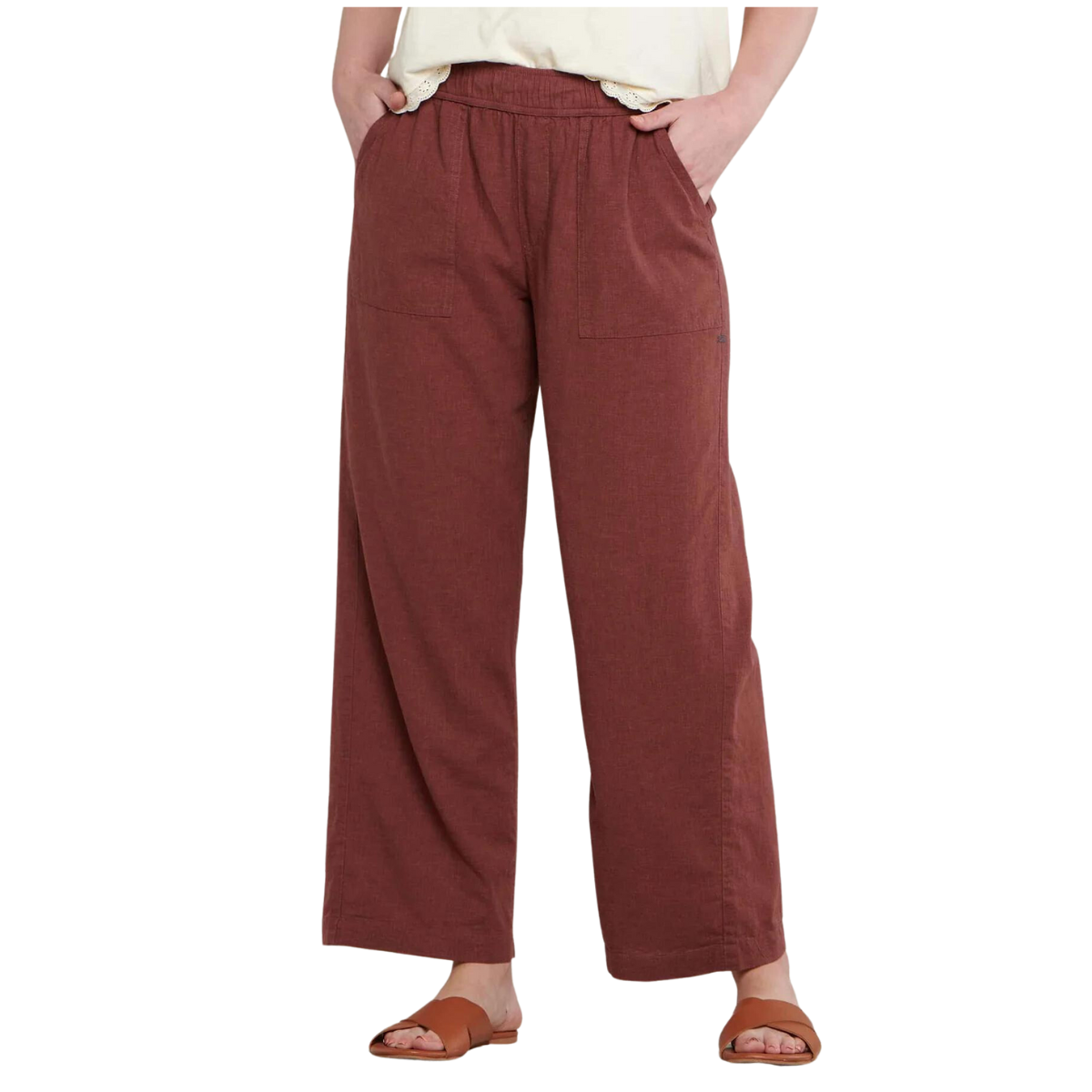 Toad And Co Pantalon Taj Hemp - Femme t1442001 HENNA