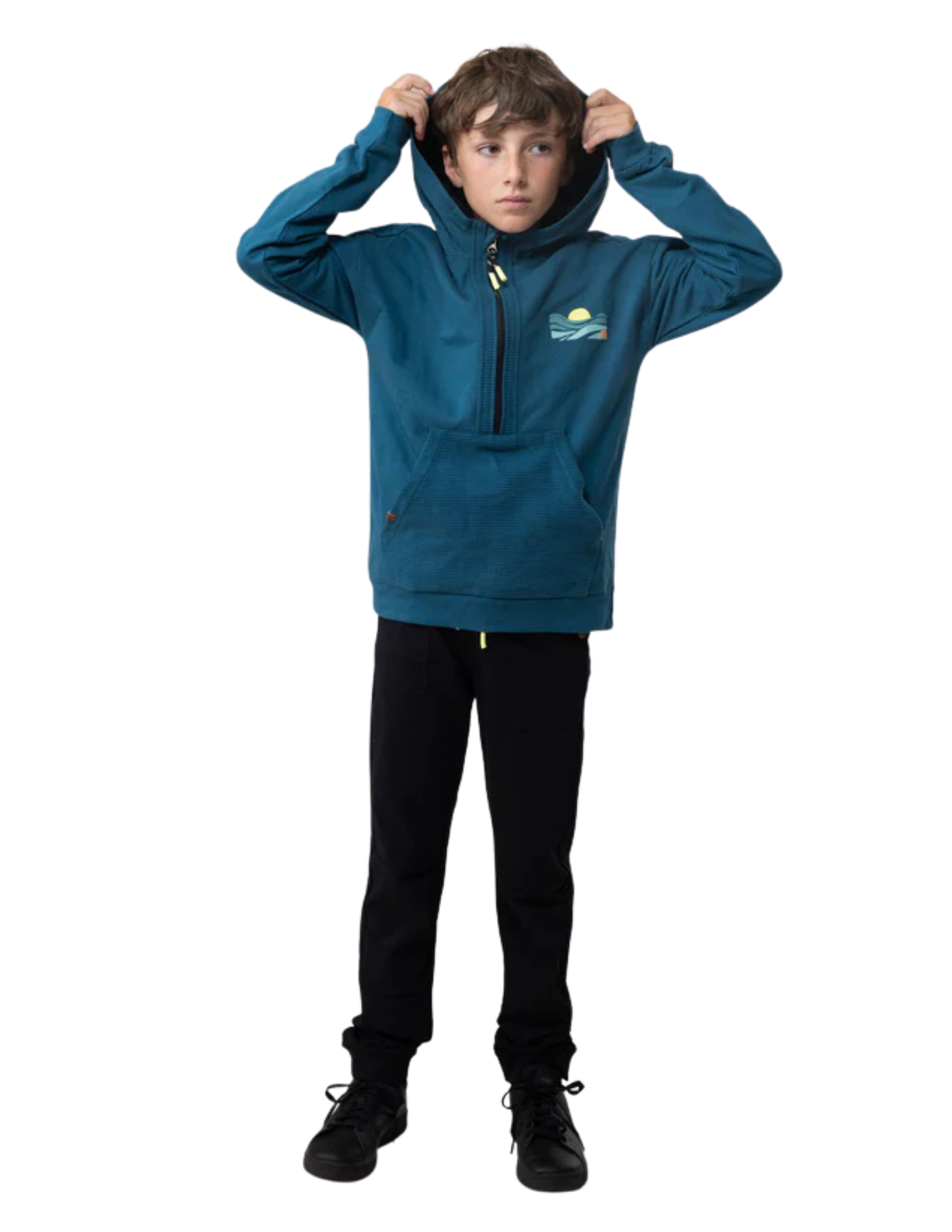 s2607-05-3
Nanö Chandail À Capuchon Demi-Glissière 7-14 Ans - Enfant - SARCELLE
