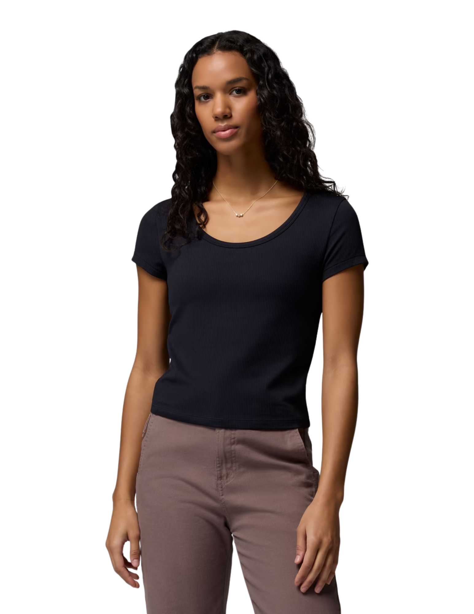 COLUMBIA T-SHIRT PINETOWN CANYON RIB - FEMME
