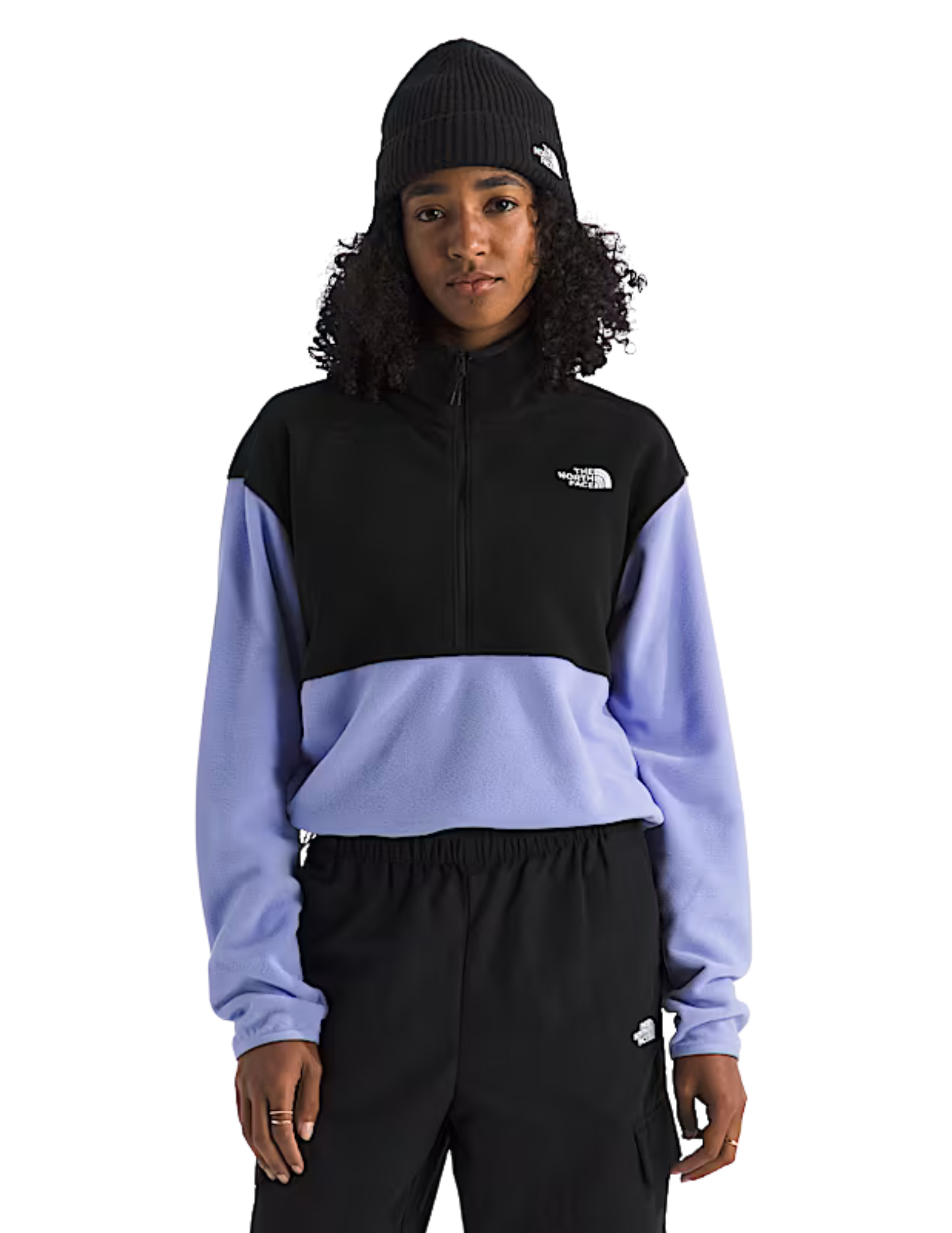 THE NORTH FACE CHANDAIL 1/2 ZIP GLACIER FLEECE - FEMME