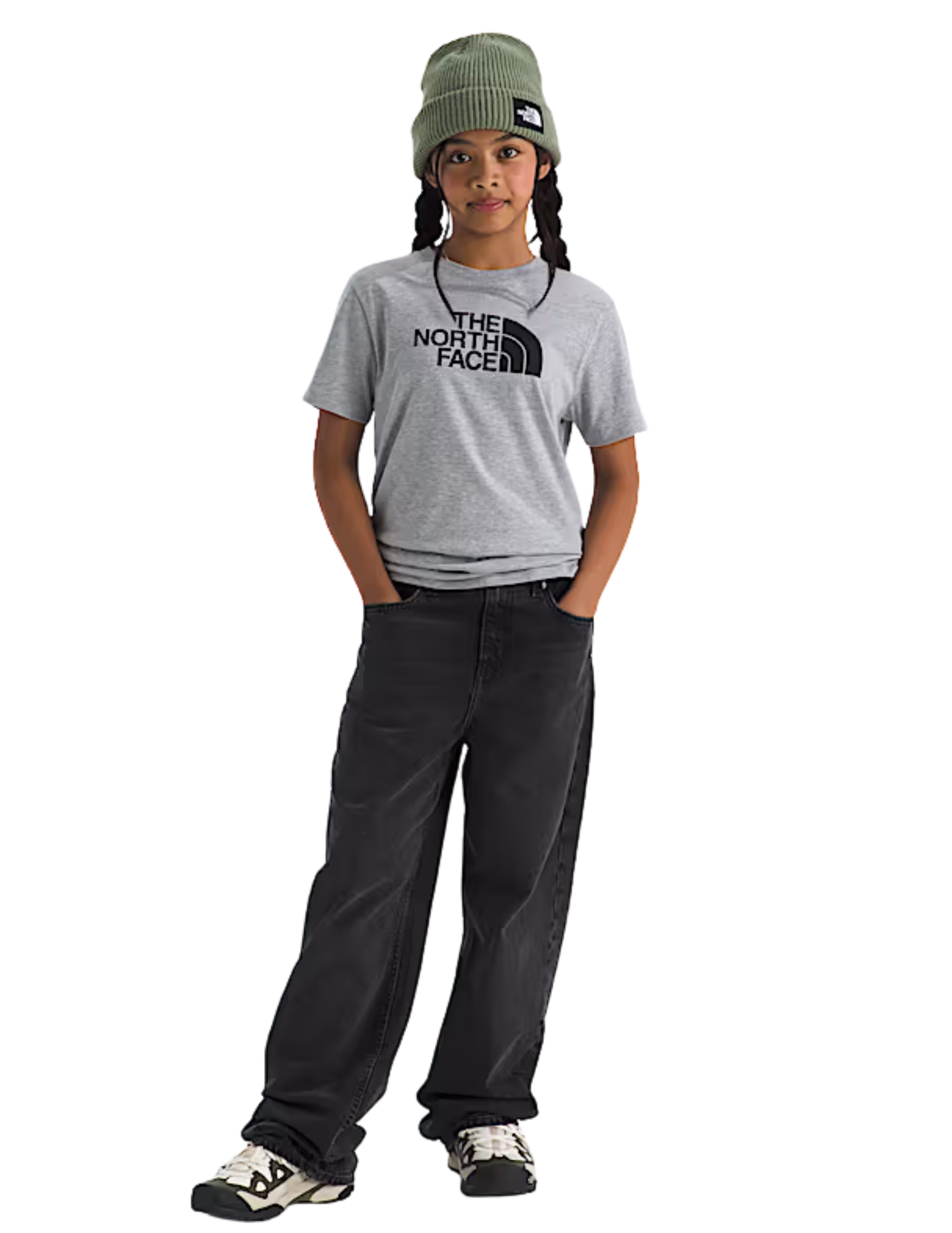  nf0a8cz8
THE NORTH FACE T-SHIRT EVOLUTION HALF DOME - ENFANT - TNF PALE GREY HTHER