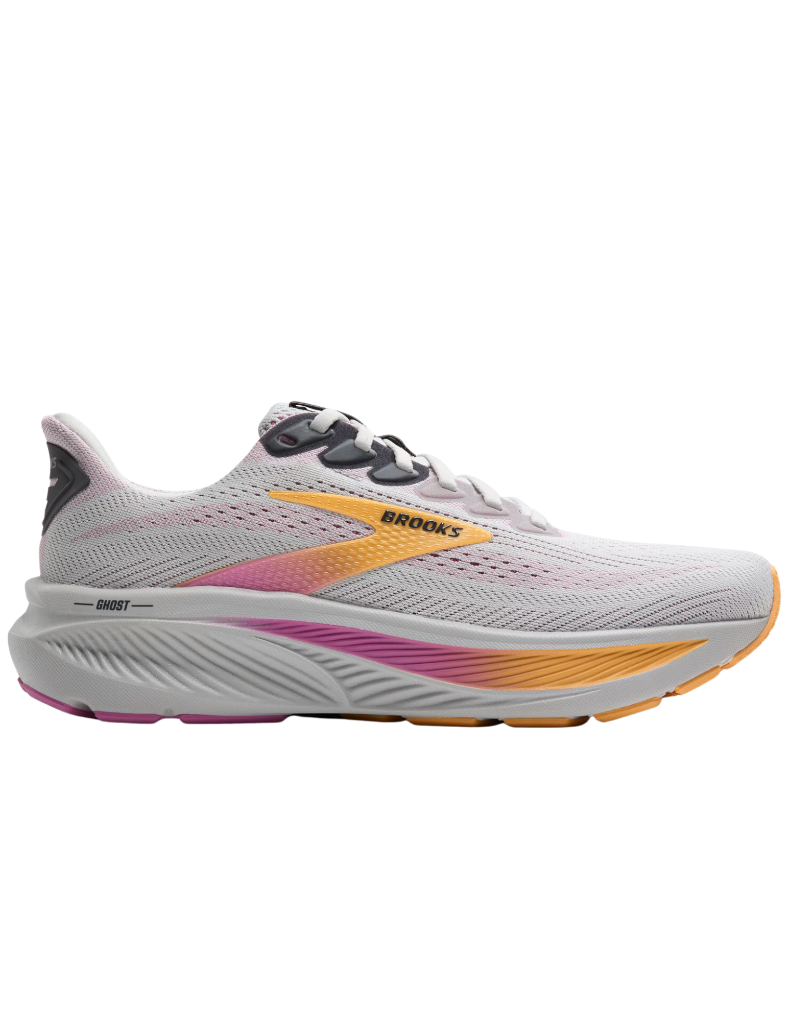  120431-d
BROOKS CHAUSSURES DE COURSE SUR ROUTE GHOST 17  - FEMME - OYSTER/AOPRICOT/PINK
