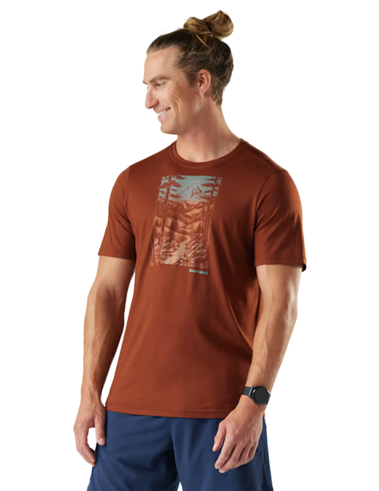 SMARTWOOL T-SHIRT WINDING TRAIL ACTIVE  - HOMME