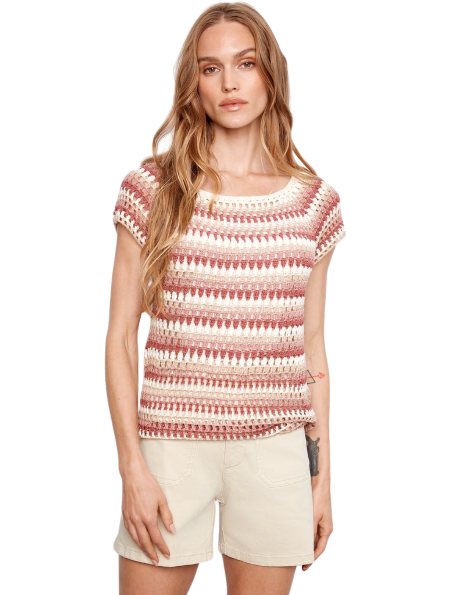 c2778r
Charlie B T-Shirt - Femme - OEILLET/P010