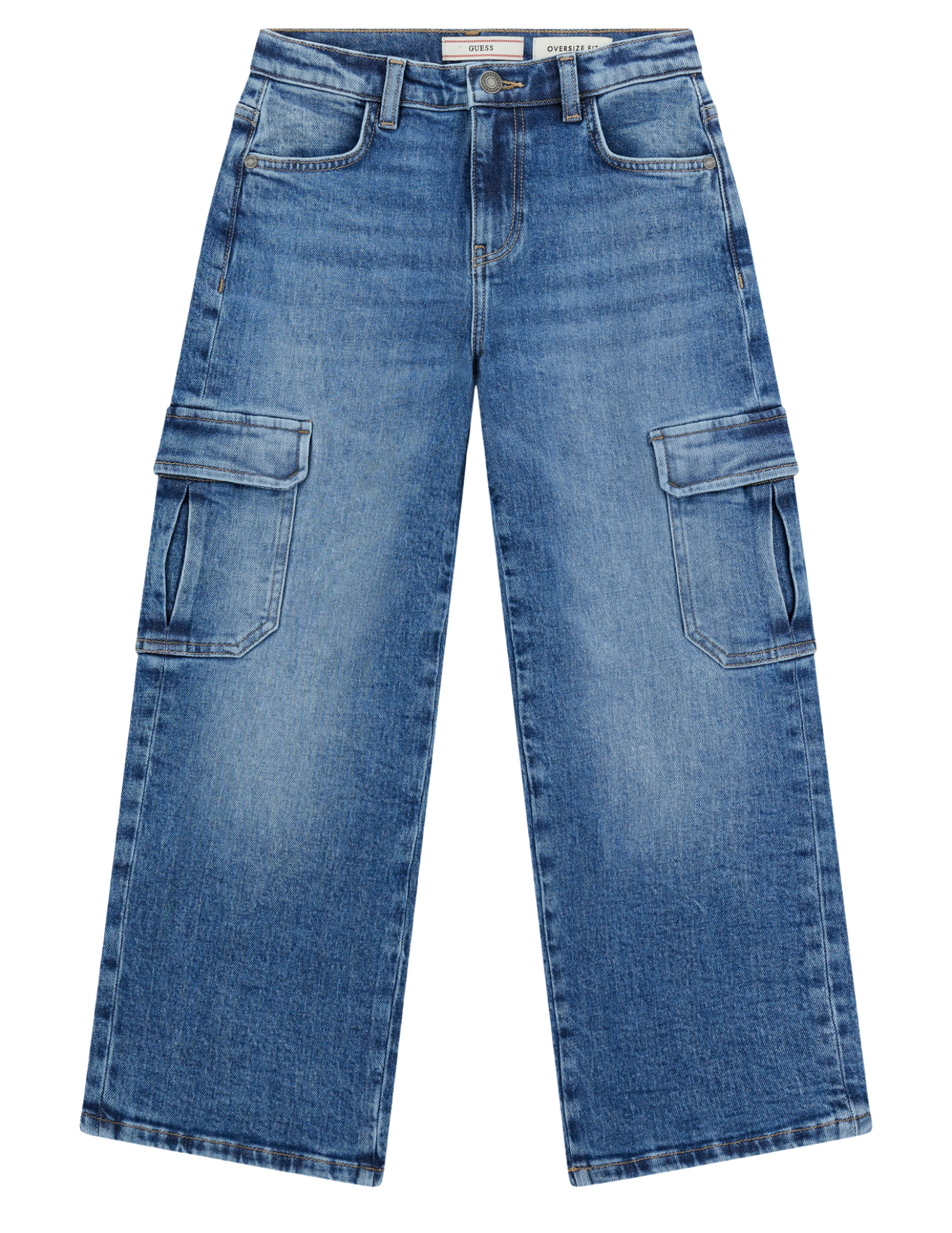  l6ra03d4ms0
Guess Pantalon Oversize Cargo Denim - Enfant - BOY SPORTY WASH