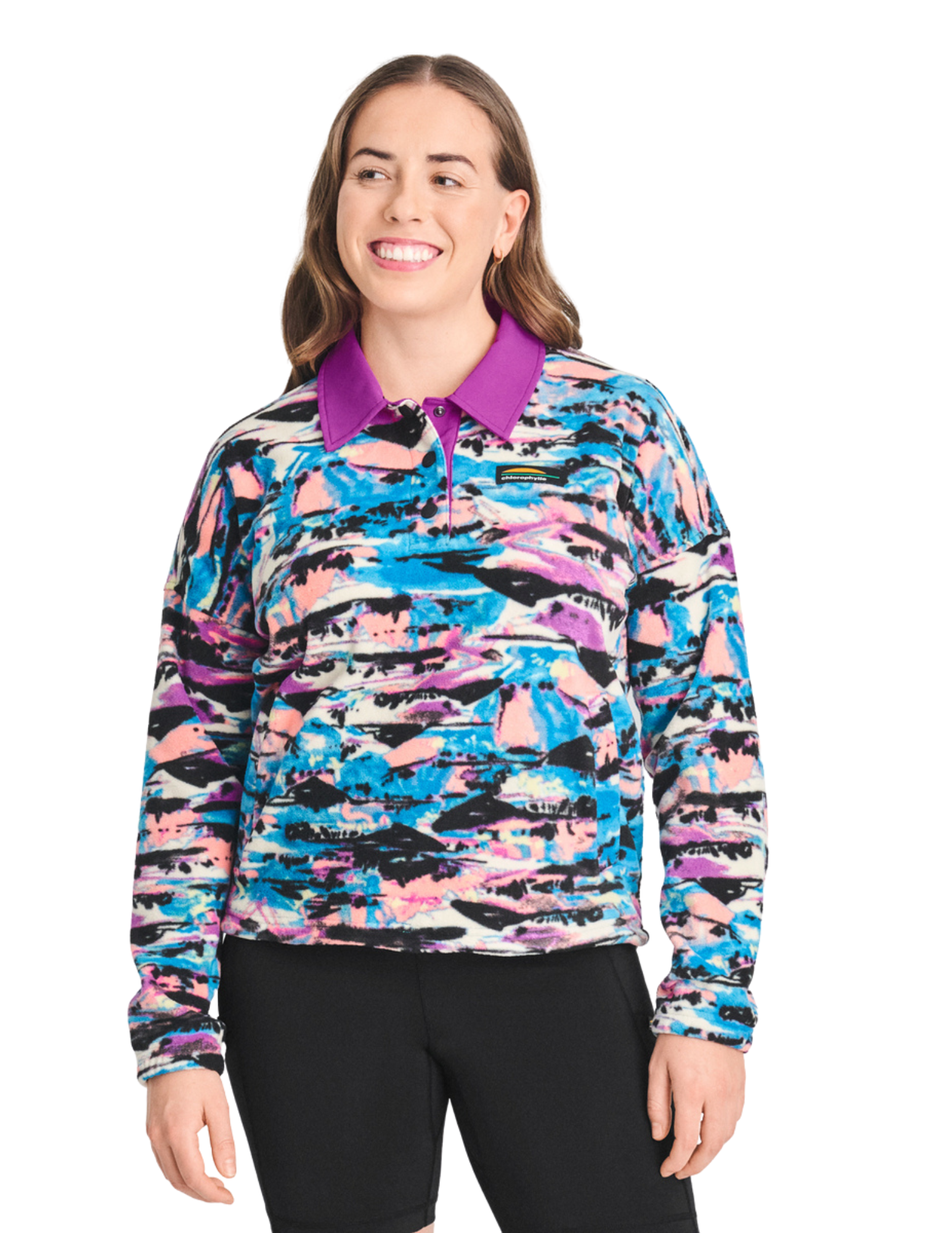 30978
Chlorophylle Chandail À Manches Longues Denali - Femme - VALLÉE MAUVE VIBRANT