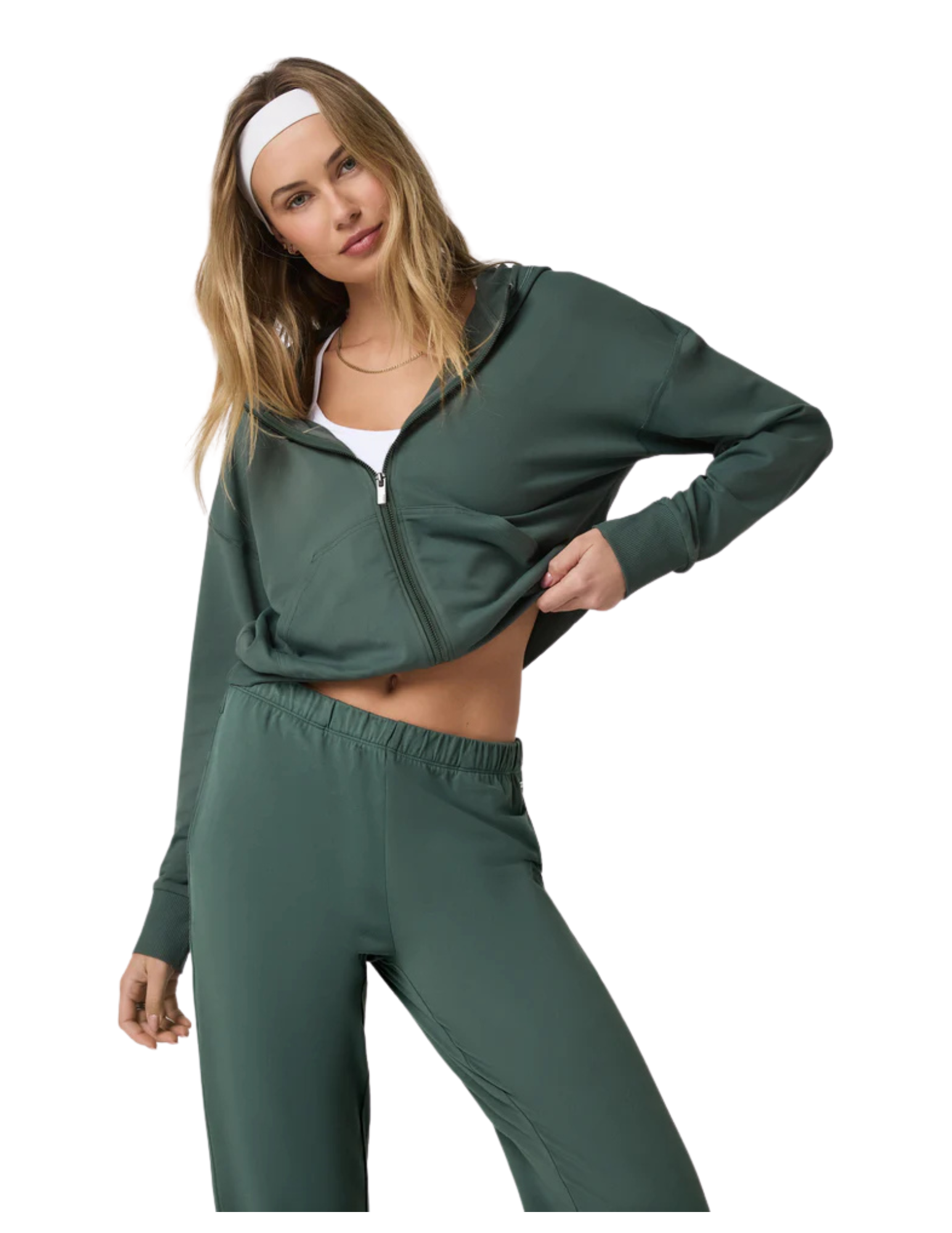 Vuori Chandail À Capuchon Full Zip Halo Modern - Femme