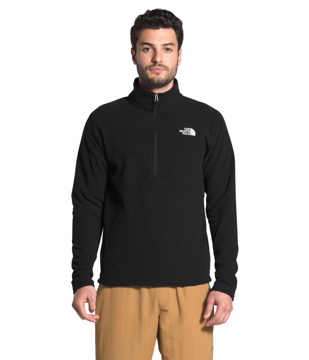 The North Face Chandail 1/4 Zip Textured Cap Rock - Homme