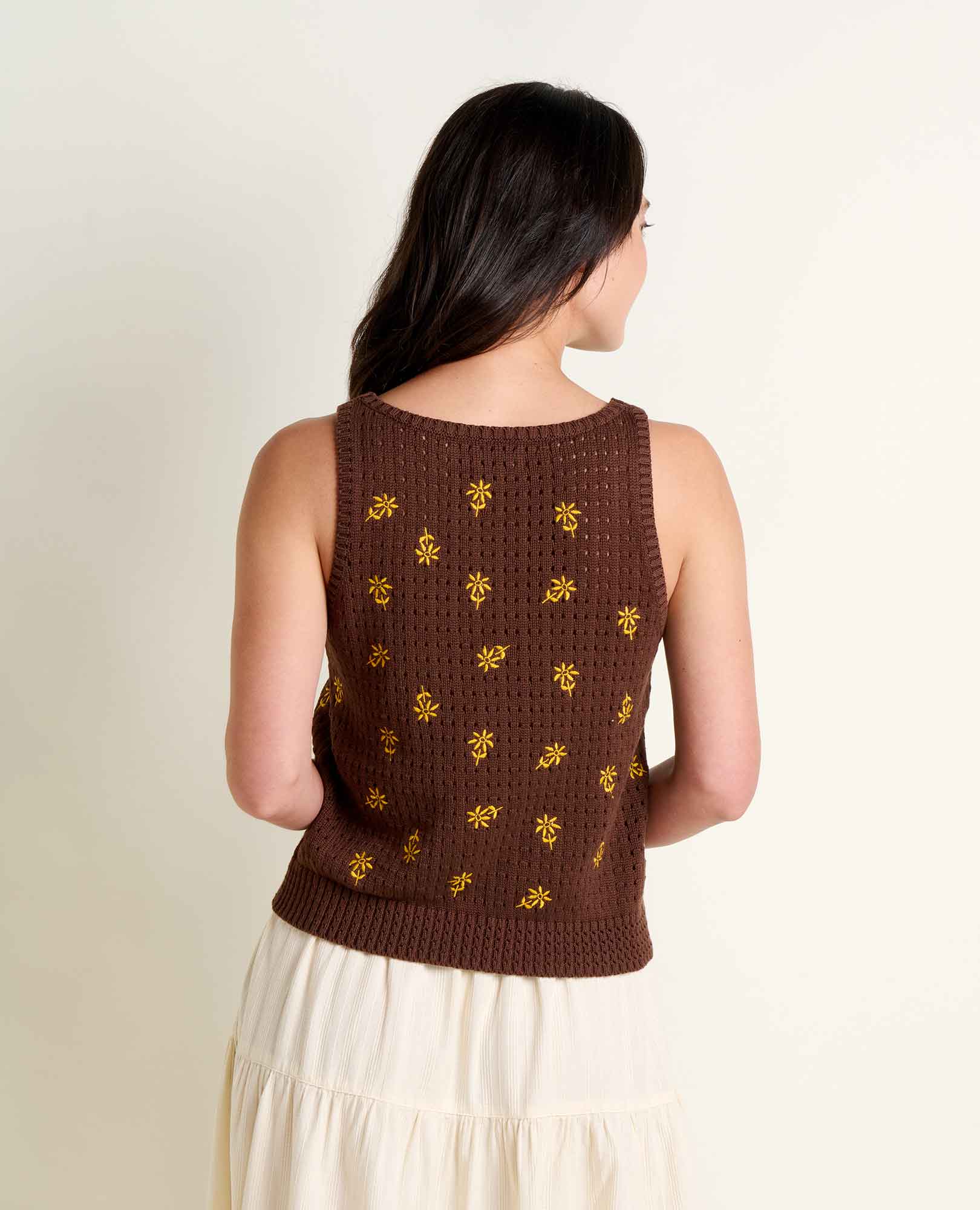 TOAD & CO CAMISOLE BLANCA EMBROIDERED - FEMME