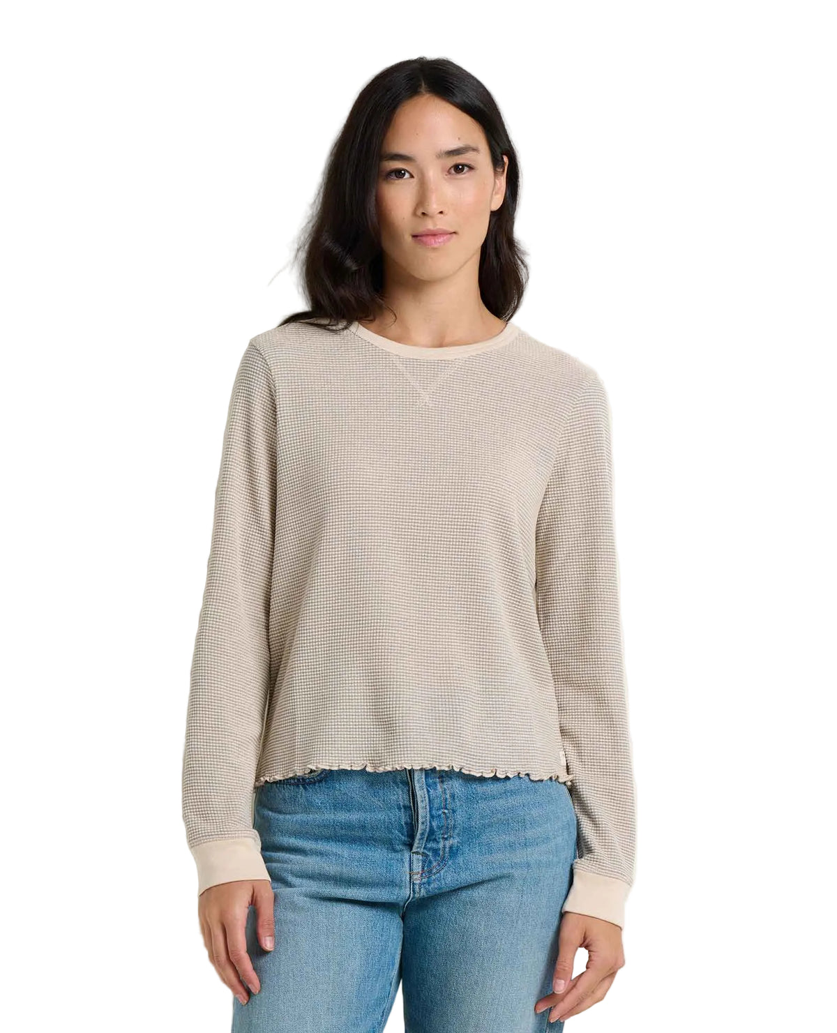 TOAD&CO CHANDAIL À MANCHES LONGUES FOOTHILL CREW - FEMME