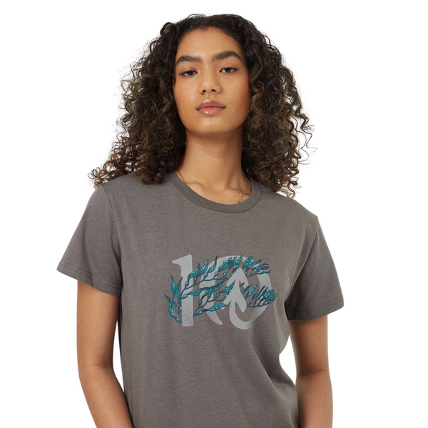 Ten Tree T-Shirt Kelp Ten - Femme tcw5602 CHARBON