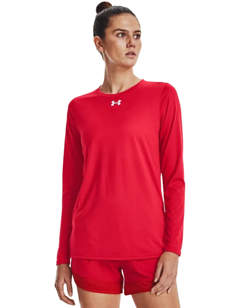 1376852
UNDER ARMOUR CHANDAIL À MANCHES LONGUES TEAM TECH - FEMME - ROUGE