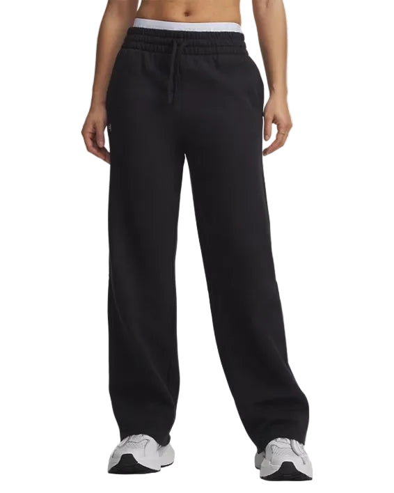 UNDER ARMOUR PANTALON RIVAL MOLLETONNÉ - FEMME