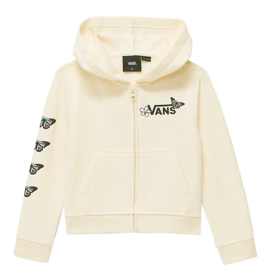 Vans Chandail À Capuchon Flutter Fly Zip - Enfant  vn000gbc - ALMOND OIL