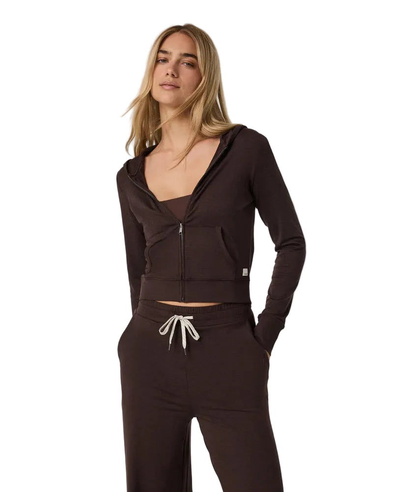 VUORI CHANDAIL À CAPUCHON HALO MINI FULL ZIP - FEMME