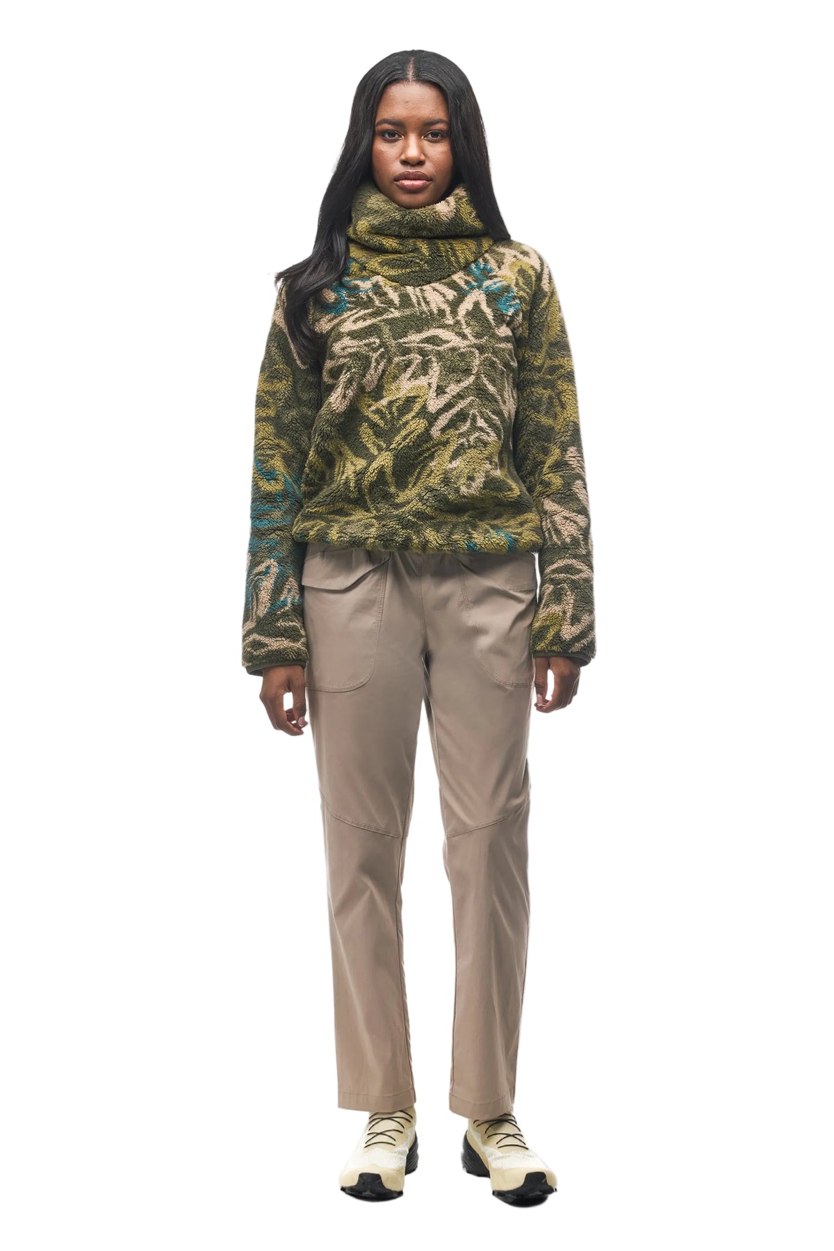 w26c0008
INDYEVA CHANDAIL À MANCHES LONGUES PECORA SWEATER II - FEMME - AGATE SNOWFLAKE PRINT/57312