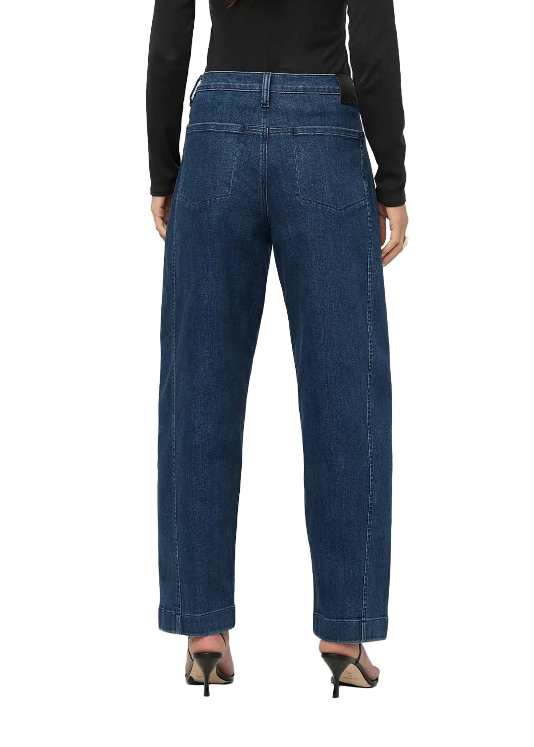 DU/ER PANTALON PERFORMANCE DENIM+HIGH RISE BARREL - FEMME