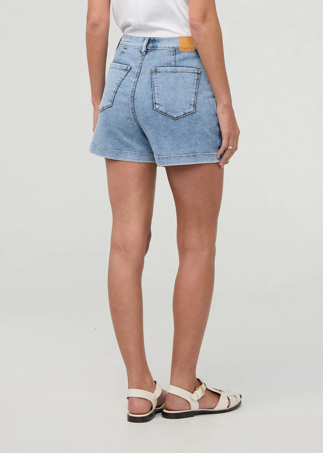 DU/ER JUPE PERFORMANCE DENIM LITE WRAP - FEMME