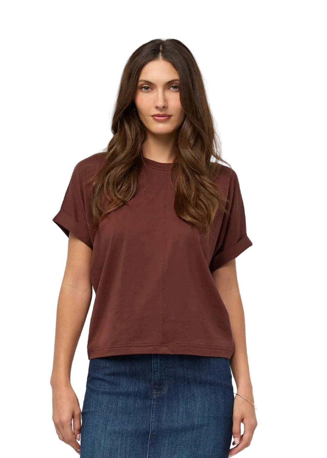 wtjo1637
DU/ER T-SHIRT PUREPIMA DOLMAN - FEMME - CHESTNUT/DR1