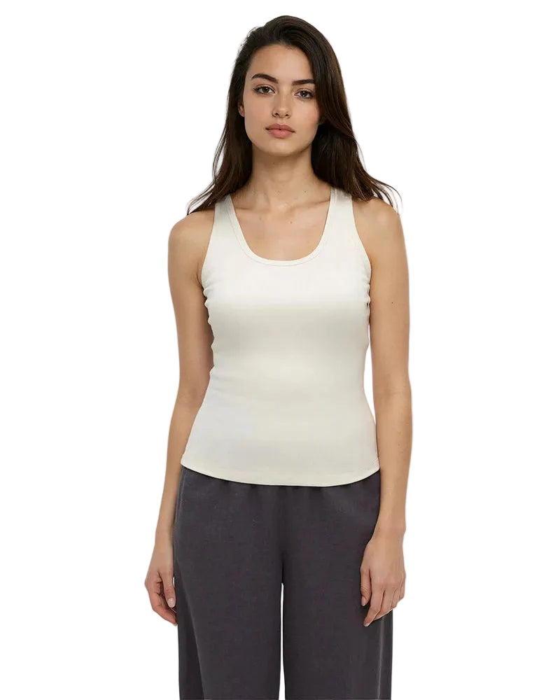  tcw6461
TENTREE CAMISOLE DOVER - FEMME - VINTAGE WHITE