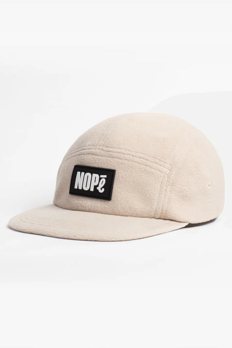 NOPé Casquette Polaire Crème - Unisexe