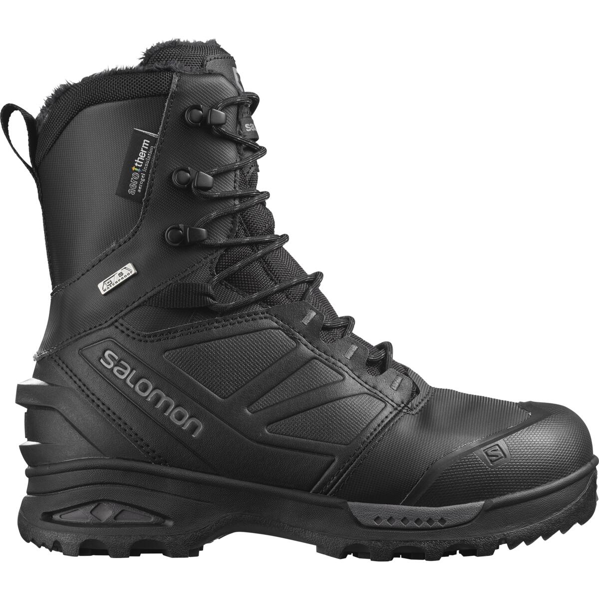 Salomon Bottes Toundra Pro Cswp - Homme  404727  BLACK/BLACK/MGNT