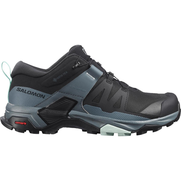 Salomon Chaussures De Randonnée X Ultra 4 Gore-Tex Wide (large) - Homm… l41289600 - BLACK/STOWEA/OPAL